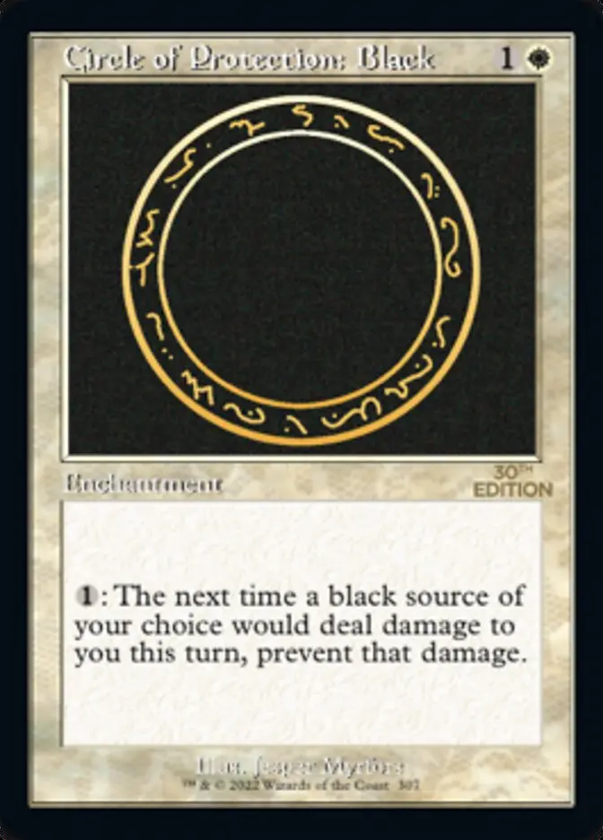 Circle Of Protection: Black (Retro) [30Th Anniversary Edition] 1