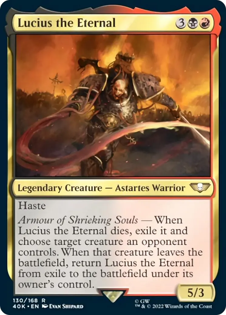 Lucius The Eternal [Warhammer 40,000] 1