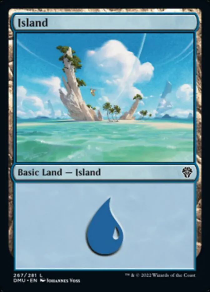 Island (267) [Dominaria United] 1