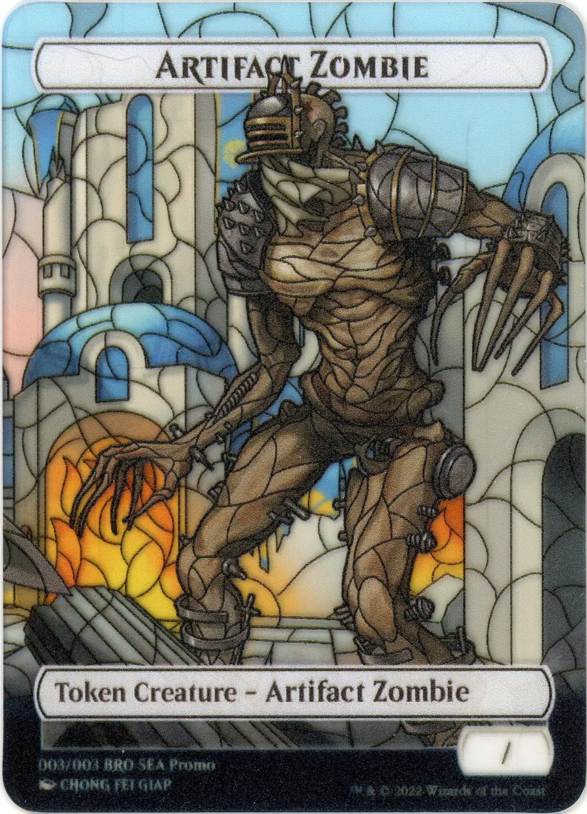 Artifact Zombie Token (Sea Exclusive) [The Brothers' War Tokens] 1