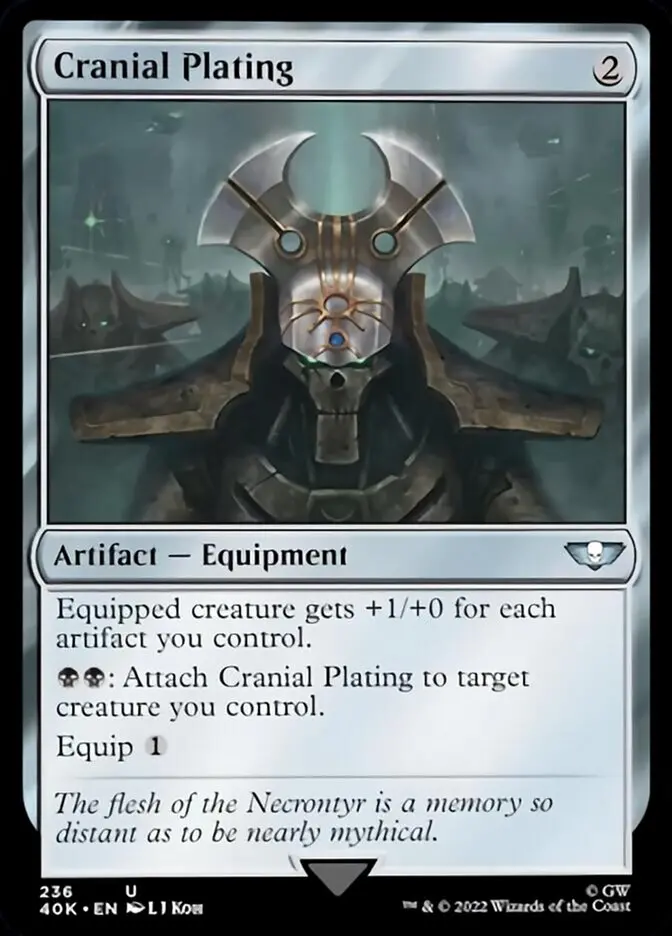 Cranial Plating (Surge Foil) [Warhammer 40,000] 1
