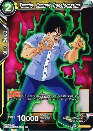 Yamcha, Demonic Transformation (Bt11-100) [Vermilion Bloodline 2Nd Edition] 1