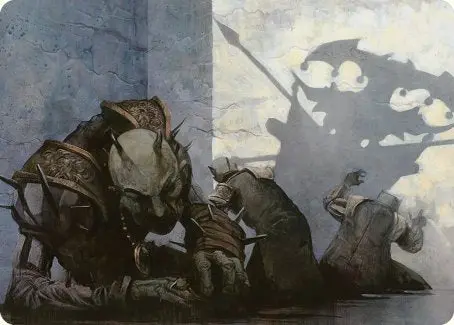 Decree Of Pain Art Card [Commander Masters Art Series] 1