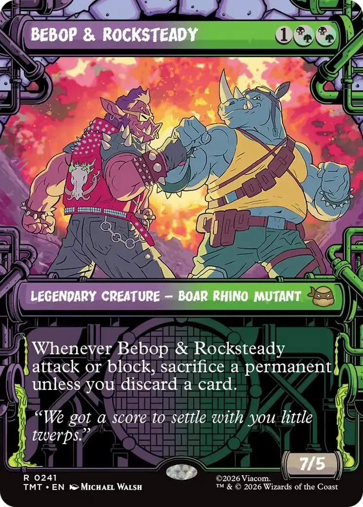 Bebop & Rocksteady (Showcase) [Teenage Mutant Ninja Turtles] 1
