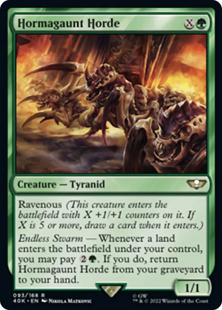 Hormagaunt Horde (Surge Foil) [Warhammer 40,000] 1