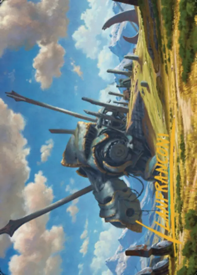 Plains Art Card 1 (Gold-Stamped Signature) [Dominaria United Art Series] 1