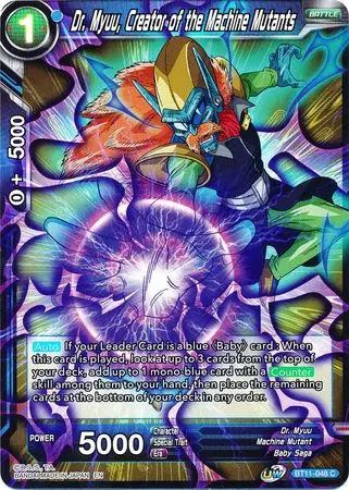 Dr. Myuu, Creator Of The Machine Mutants (Bt11-048) [Vermilion Bloodline 2Nd Edition] 1