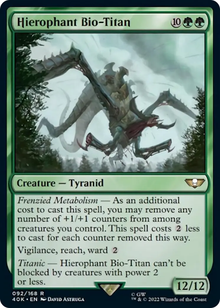 Hierophant Bio-Titan (Surge Foil) [Warhammer 40,000] 1