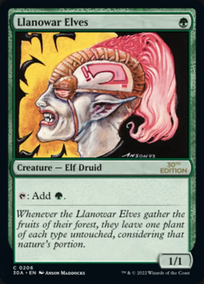 Llanowar Elves [30Th Anniversary Edition] 1