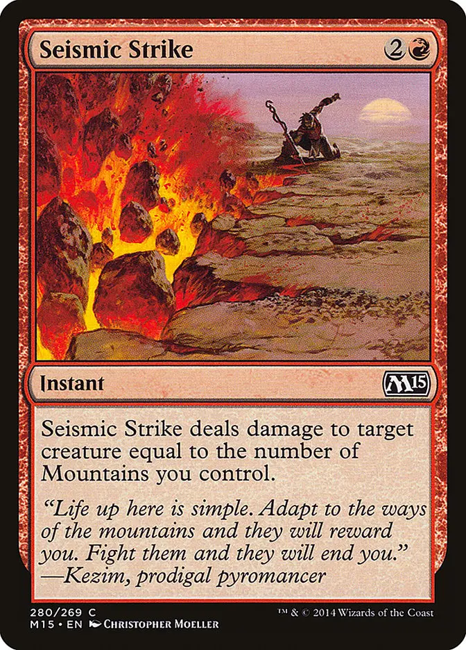 Seismic Strike [Magic 2015] 1