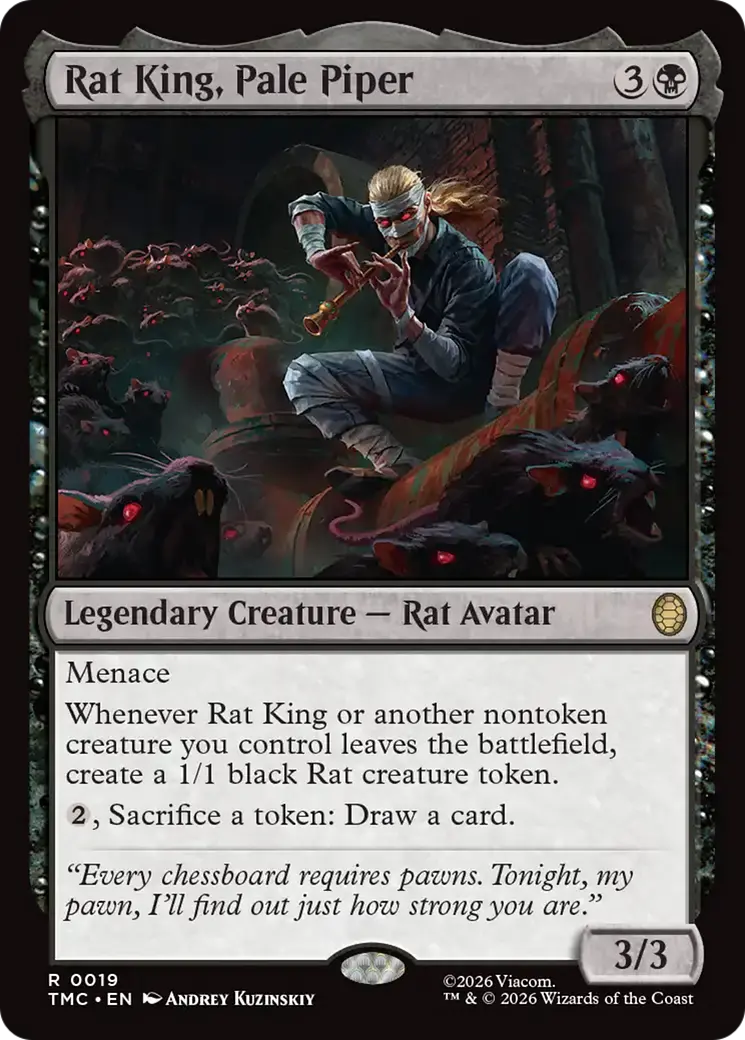 Rat King, Pale Piper [Teenage Mutant Ninja Turtles Commander] 1