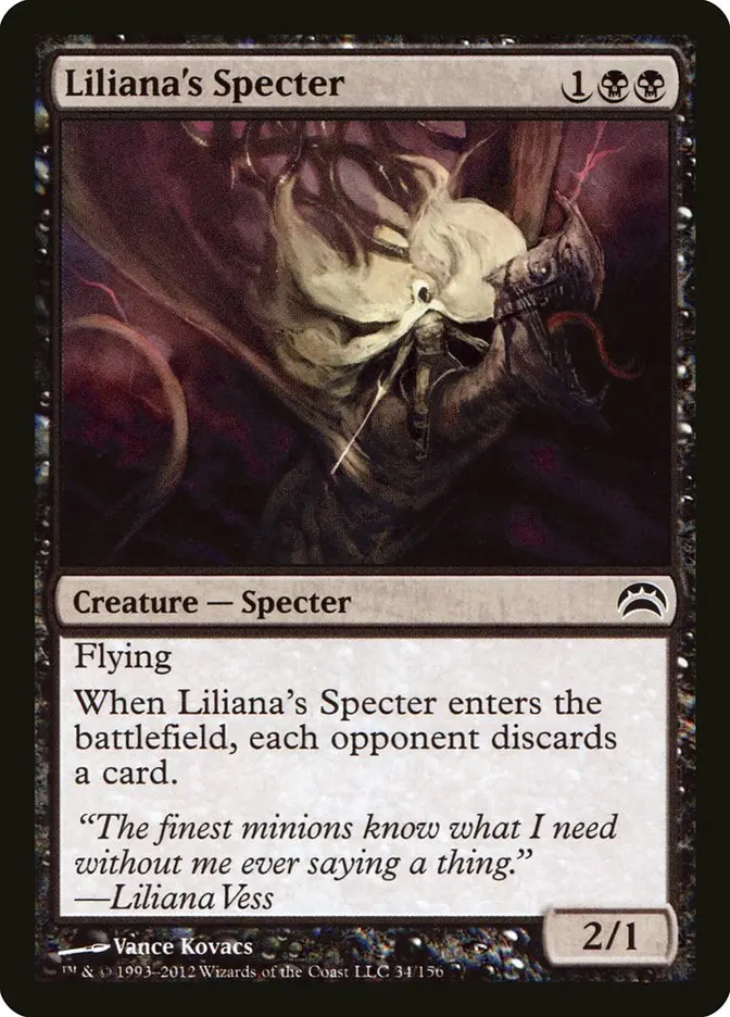 Liliana's Specter [Planechase 2012] 1