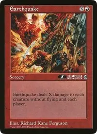 Earthquake (Oversized) [Oversize Cards] 1