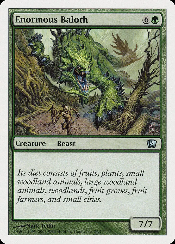Enormous Baloth [Eighth Edition] 1