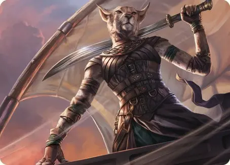 Mirri, Weatherlight Duelist Art Card [Commander Masters Art Series] 1