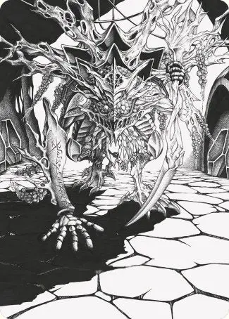 Thrun, Breaker Of Silence Art Card [Phyrexia: All Will Be One Art Series] 1