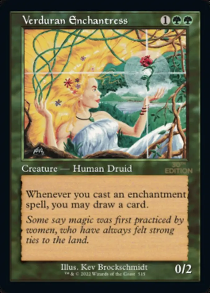 Verduran Enchantress (Retro) [30Th Anniversary Edition] 1
