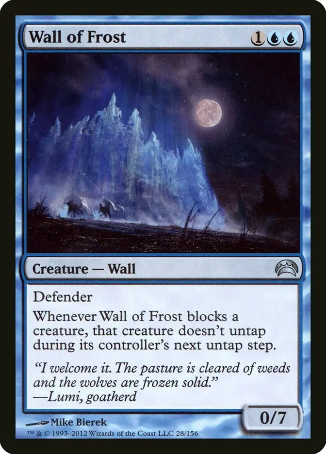 Wall Of Frost [Planechase 2012] 1