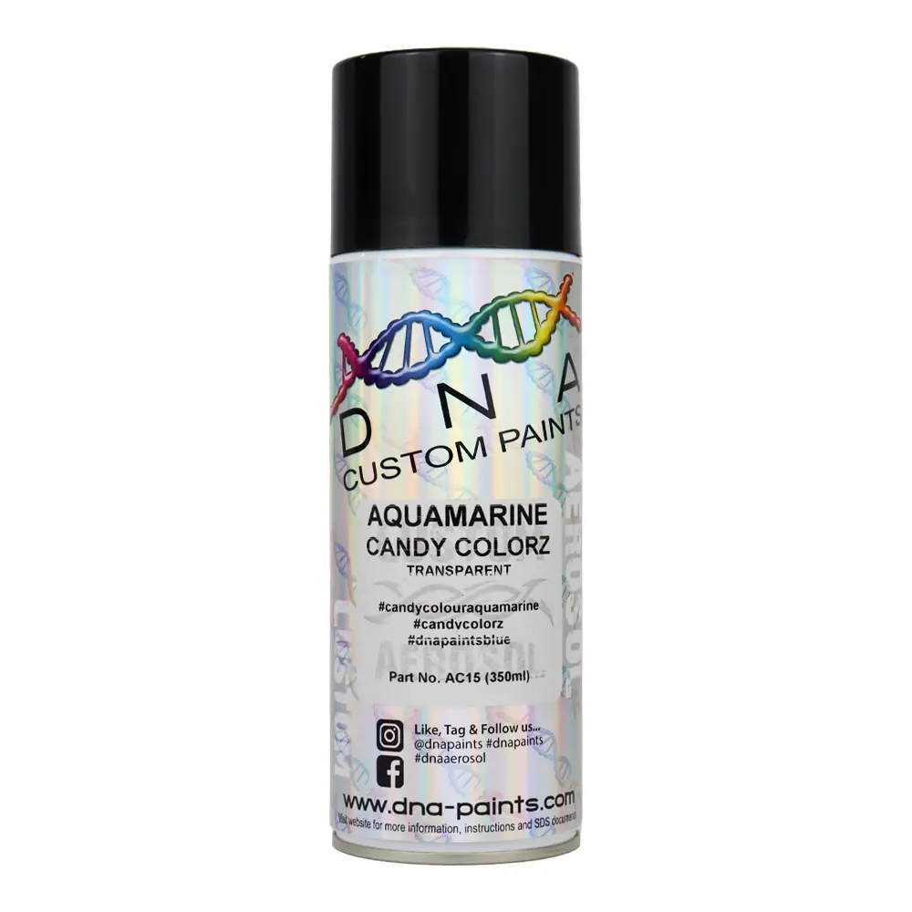 Dna Paints Candy Colorz Spray Paint 350Ml Aerosol Candy Aquamarine 1