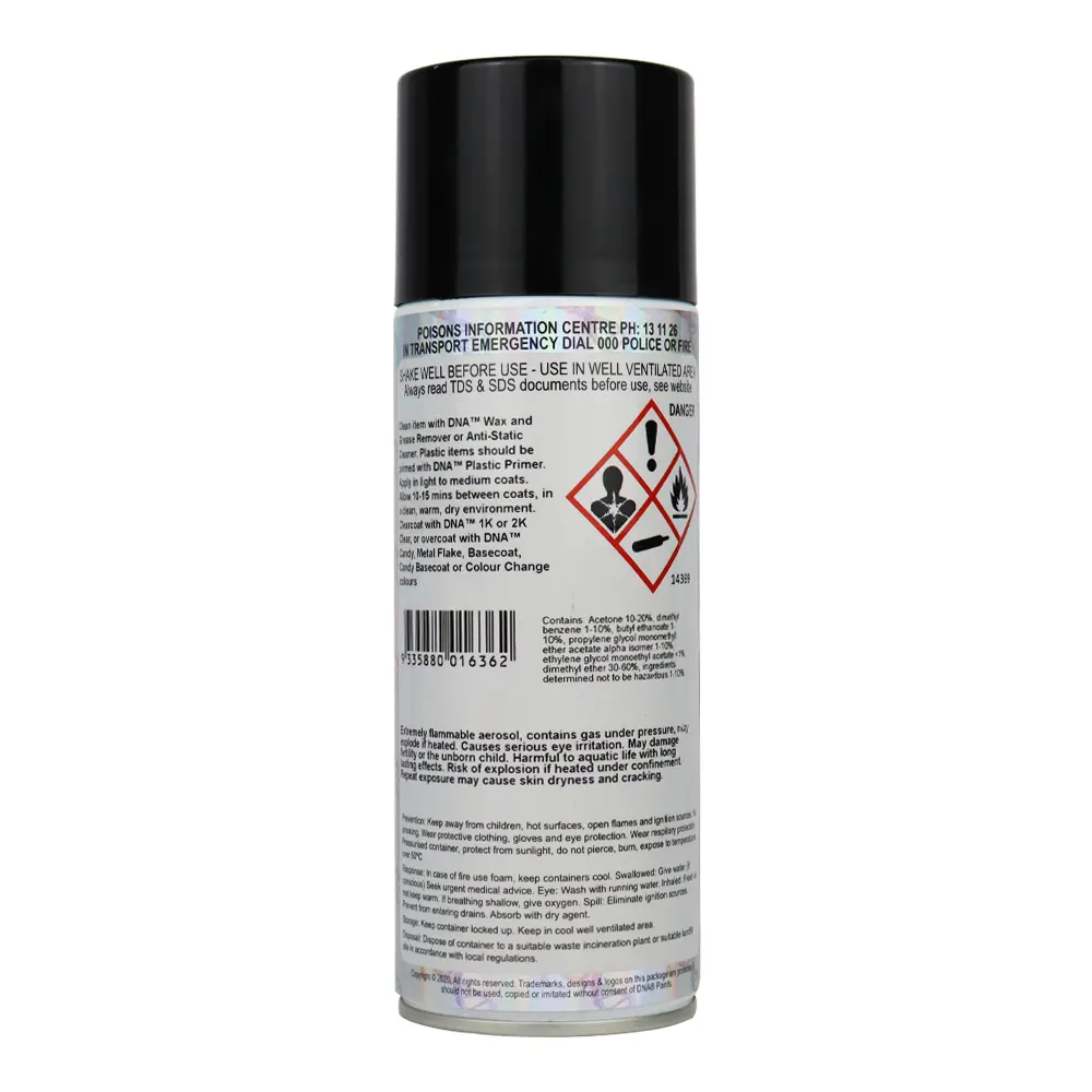 Dna Paints Solid Basecoat Spray Paint 350Ml Aerosol Stratos Blue 2
