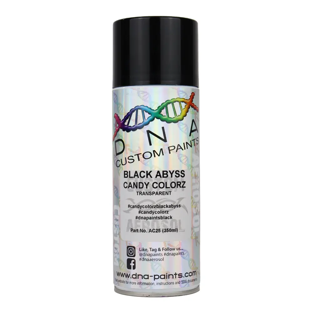 Dna Paints Candy Colorz Spray Paint 350Ml Aerosol Candy Black Abyss 1