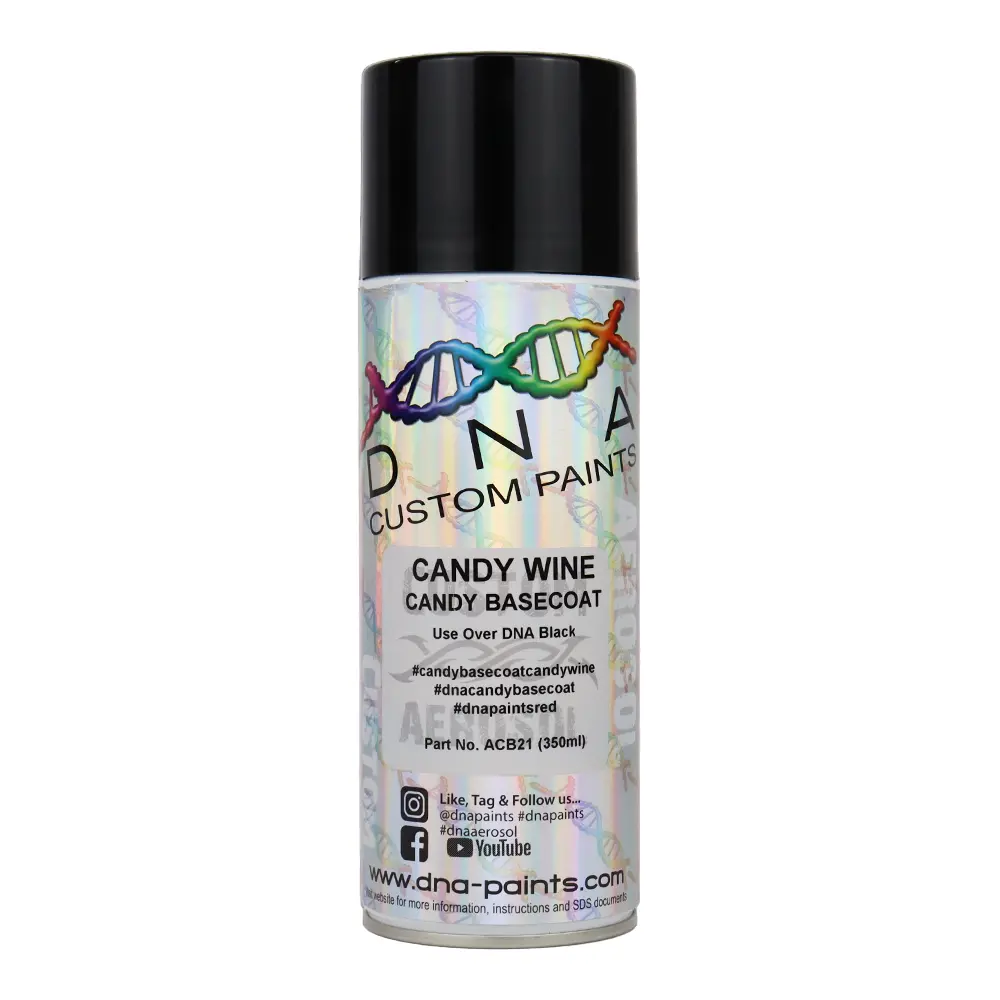 Dna Paints Candy Basecoat Spray Paint 350Ml Aerosol Candy Wine 1