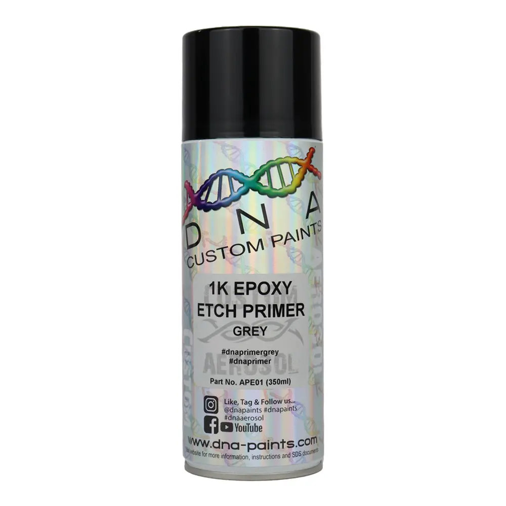 Dna Paints Epoxy Etch Primer Spray Paint 350Ml Aerosol Grey 1