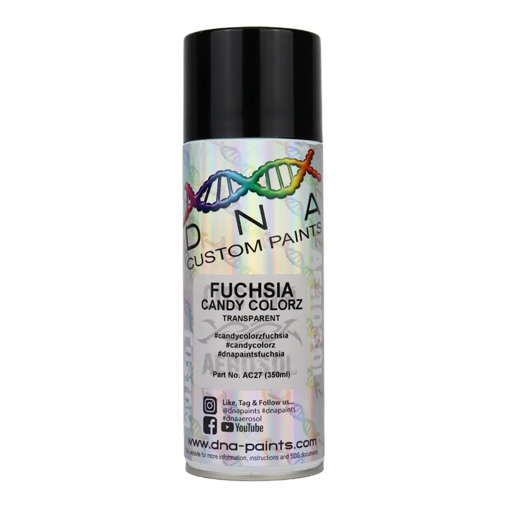 Dna Paints Candy Colorz Spray Paint 350Ml Aerosol Candy Fuchsia 1