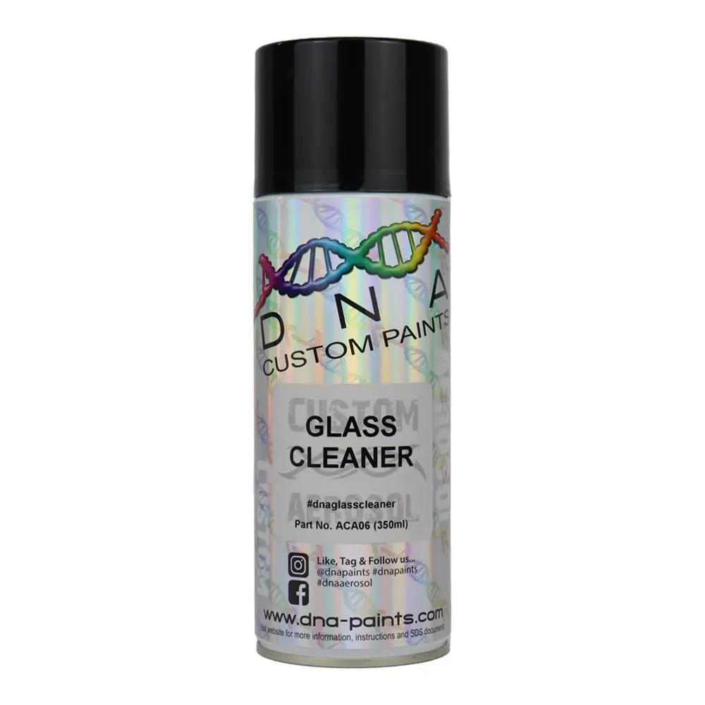 Dna Paints Glass Cleaner 350Ml Aerosol Wax & Grease Remover 1