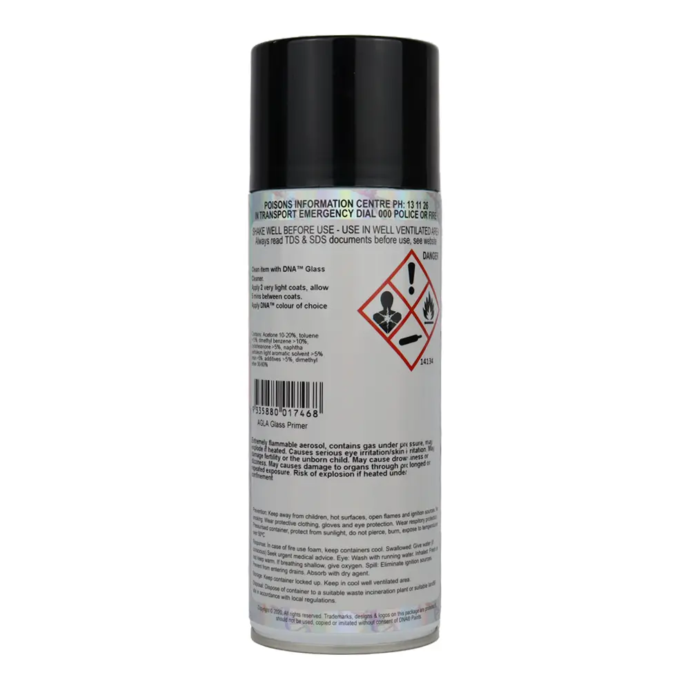 Dna Paints Glass Primer Spray Paint 350Ml Aerosol 2