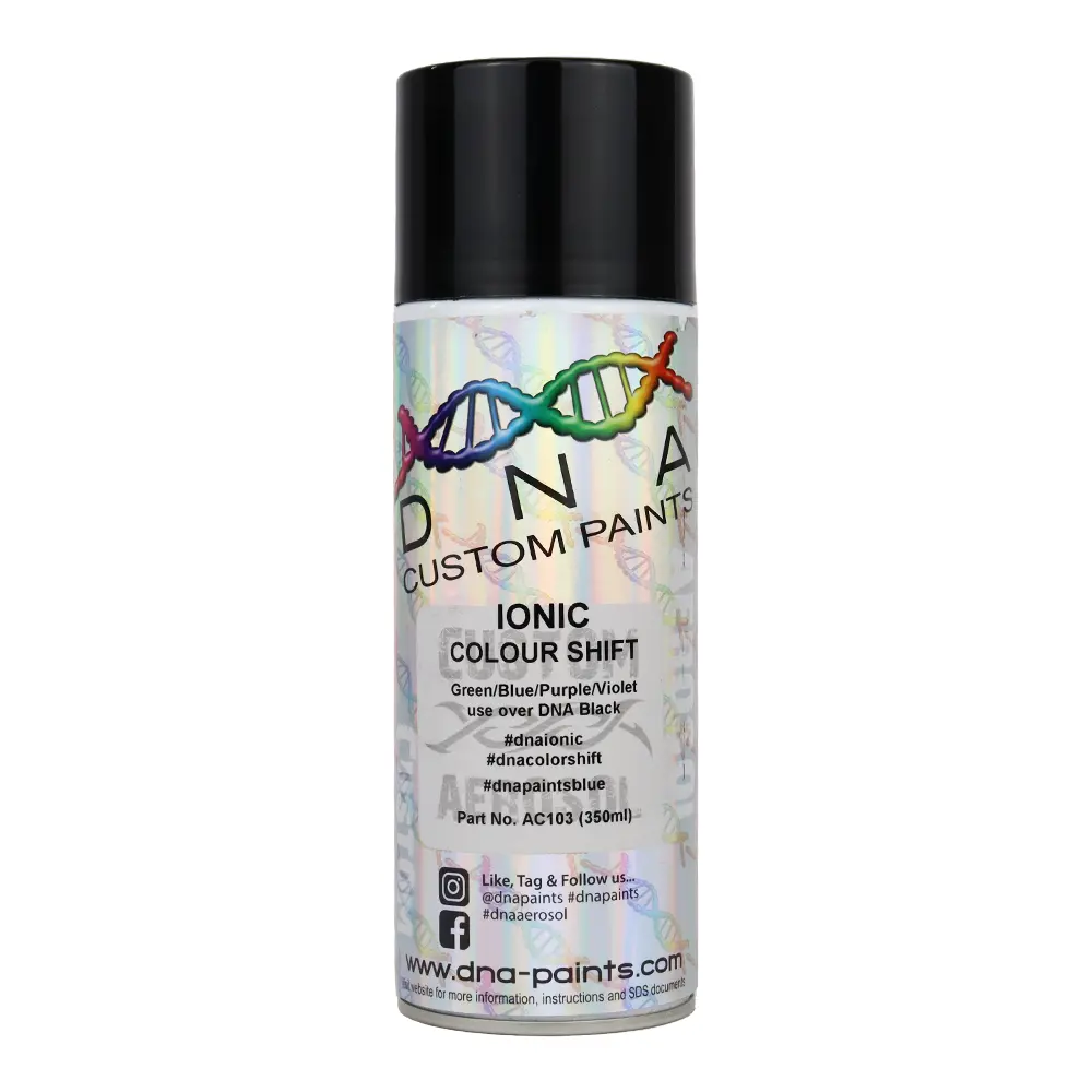 Dna Paints Colour Shift Pearl (Green/Blue/Purple/Violet) Spray Paint 350Ml Aerosol Ionic 1