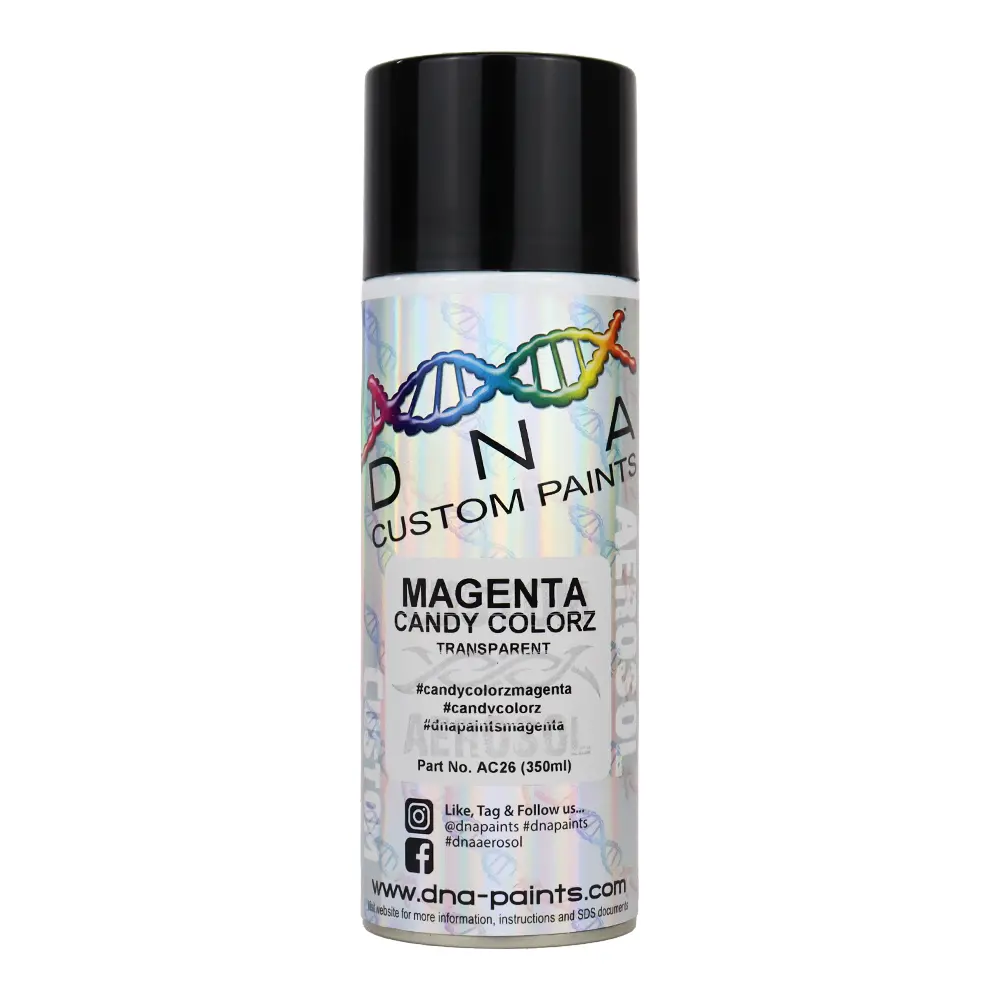 Dna Paints Candy Colorz Spray Paint 350Ml Aerosol Candy Magenta 1