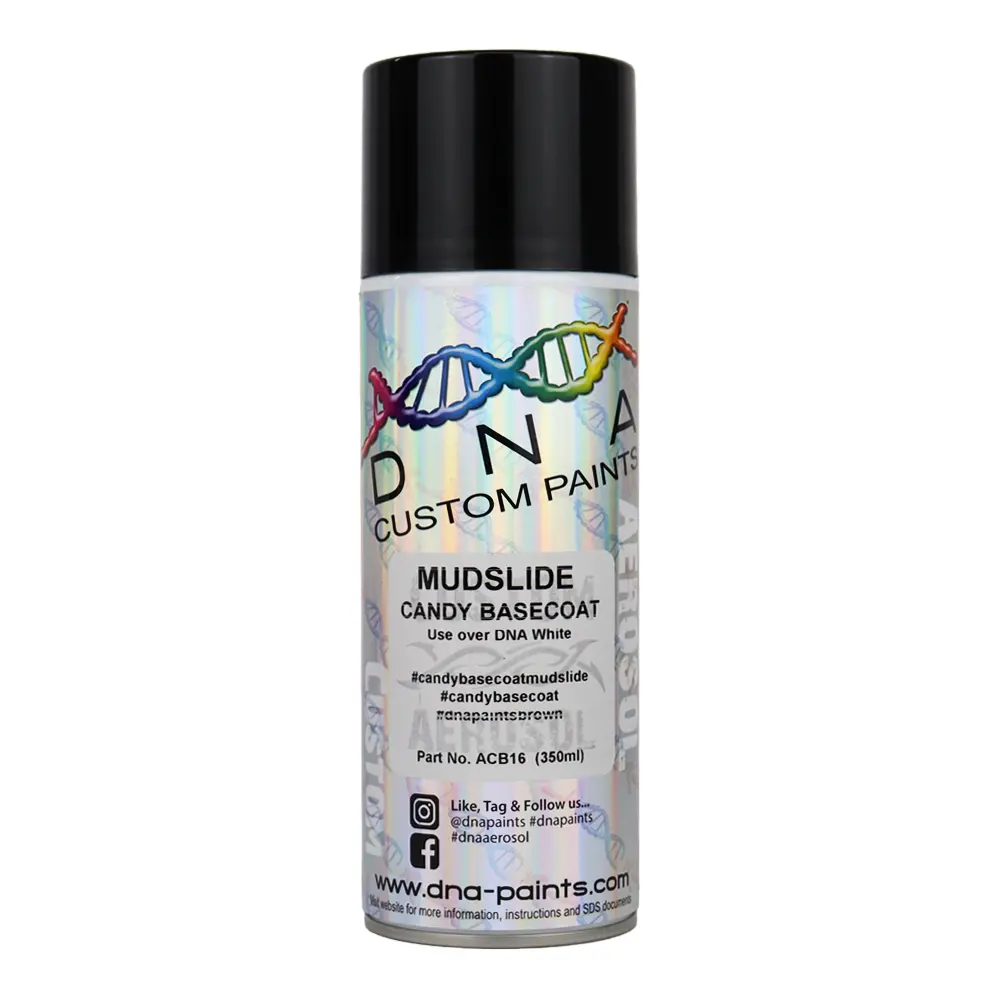 Dna Paints Candy Basecoat Spray Paint 350Ml Aerosol Candy Mudslide 1