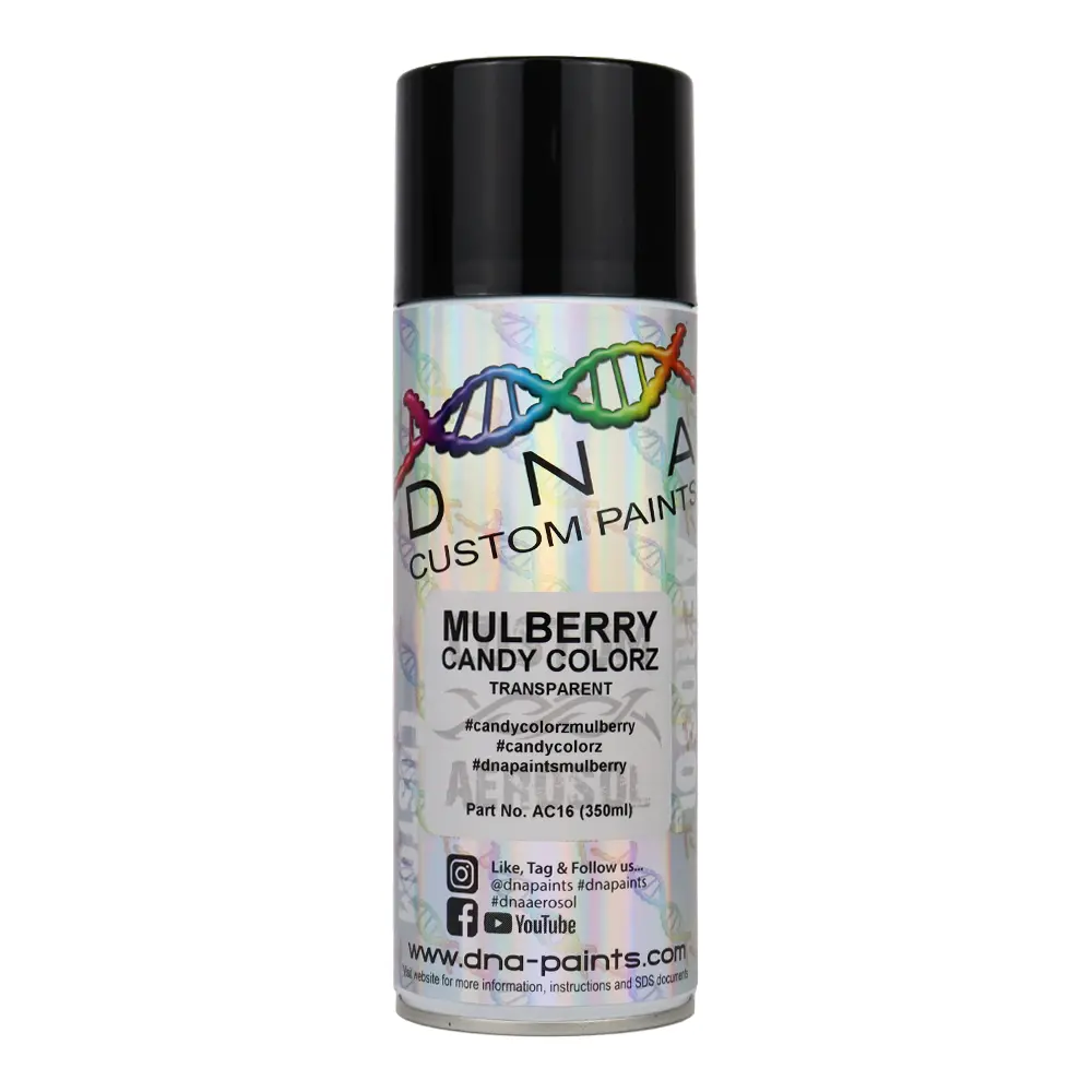 Dna Paints Candy Colorz Spray Paint 350Ml Aerosol Candy Mulberry 1