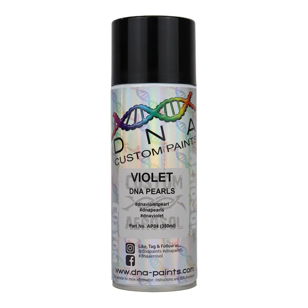 Dna Paints Pearl Colour Spray Paint 350Ml Aerosol Violet Pearlescent 1