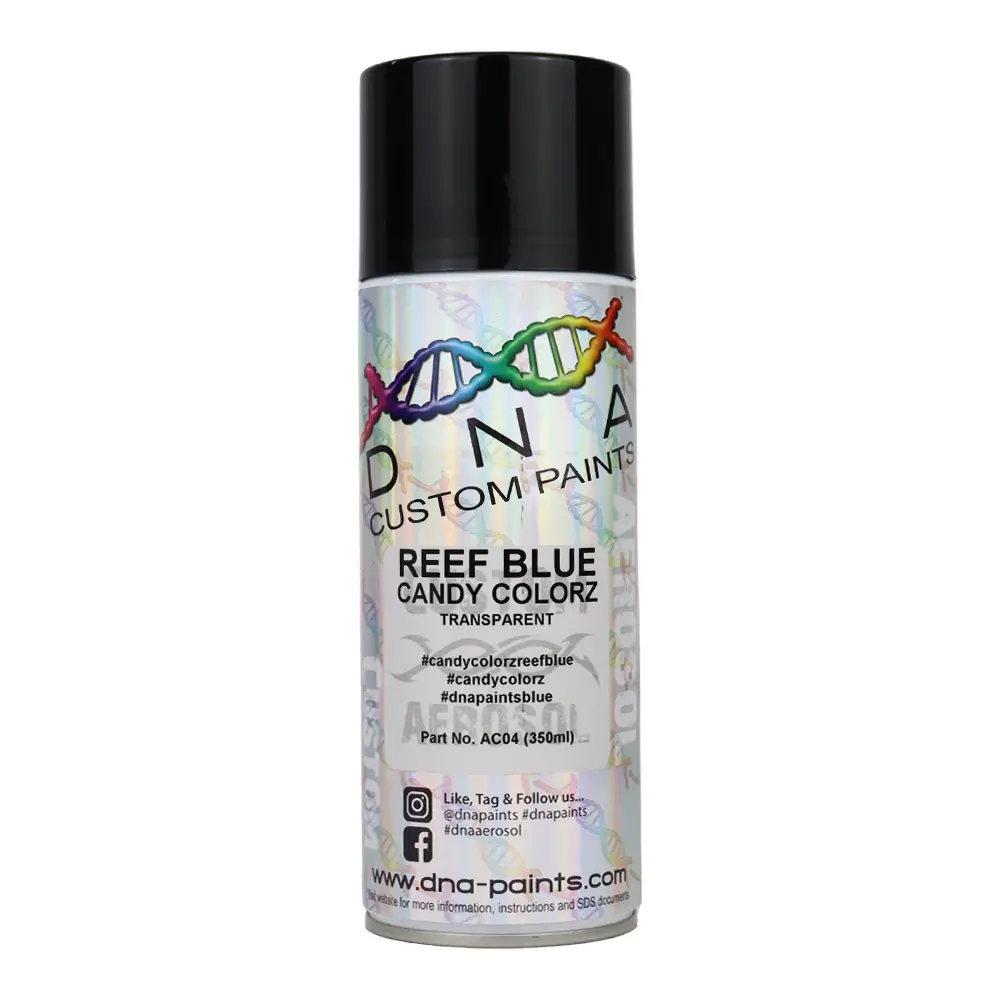 Dna Paints Candy Colorz Spray Paint 350Ml Aerosol Candy Reef Blue 1