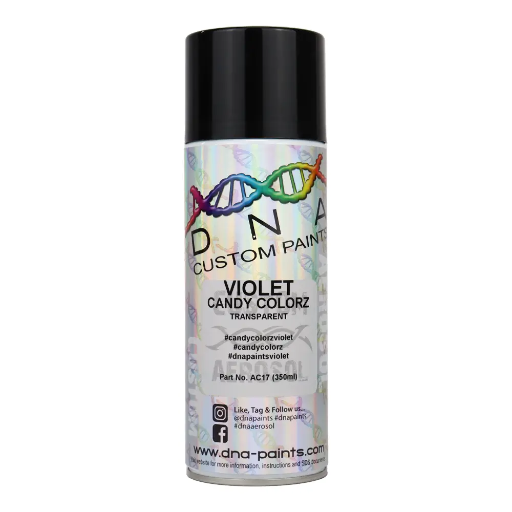 Dna Paints Candy Colorz Spray Paint 350Ml Aerosol Candy Violet 1