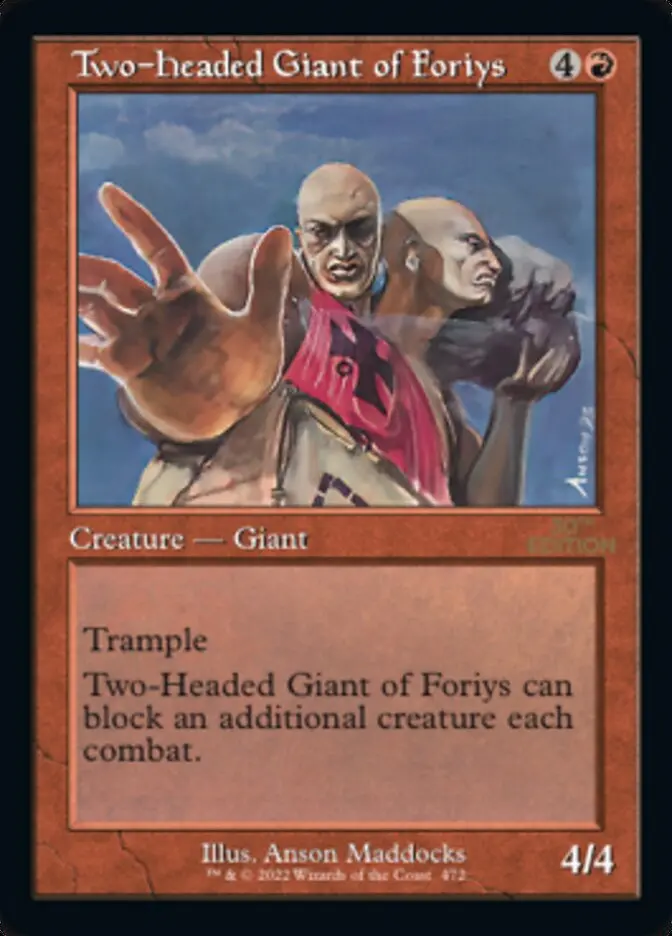 Two-Headed Giant Of Foriys (Retro) [30Th Anniversary Edition] 1