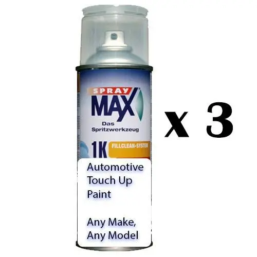Alfa Romeo Automotive Car Touch Up Spray Paint Can 1K Acrylic Top Coat X 3 1