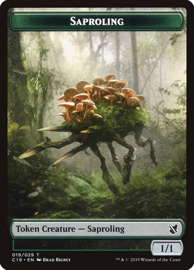 Saproling Token [Commander 2019 Tokens] 1