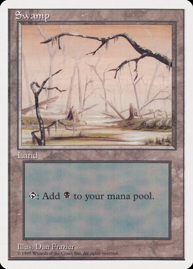 Swamp (Orange Background) [Rivals Quick Start Set] 1
