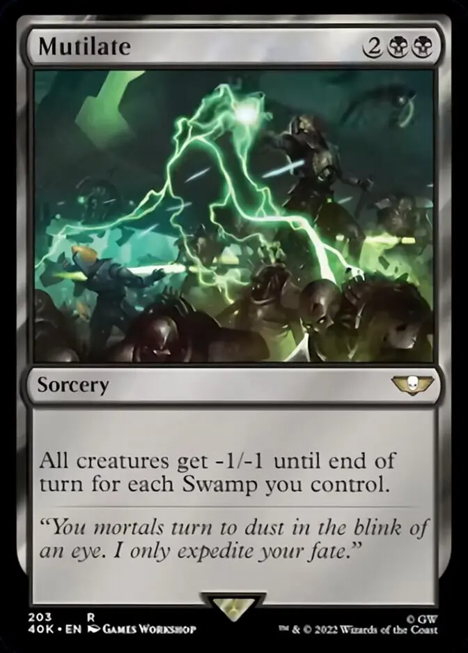 Mutilate (Surge Foil) [Warhammer 40,000] 1