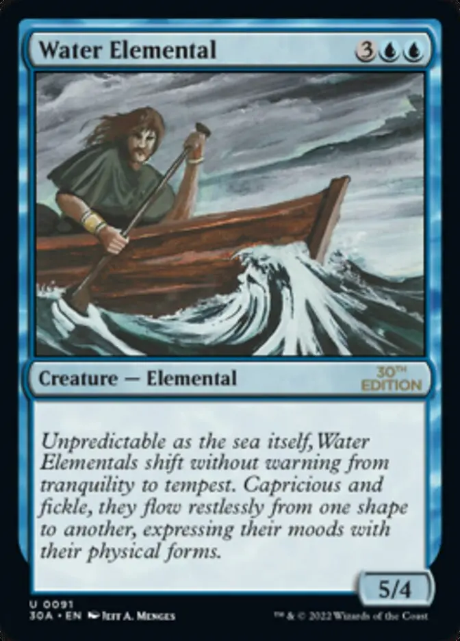 Water Elemental [30Th Anniversary Edition] 1