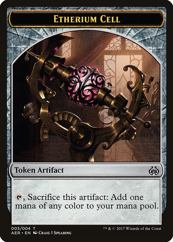 Etherium Cell Token [Aether Revolt Tokens] 1