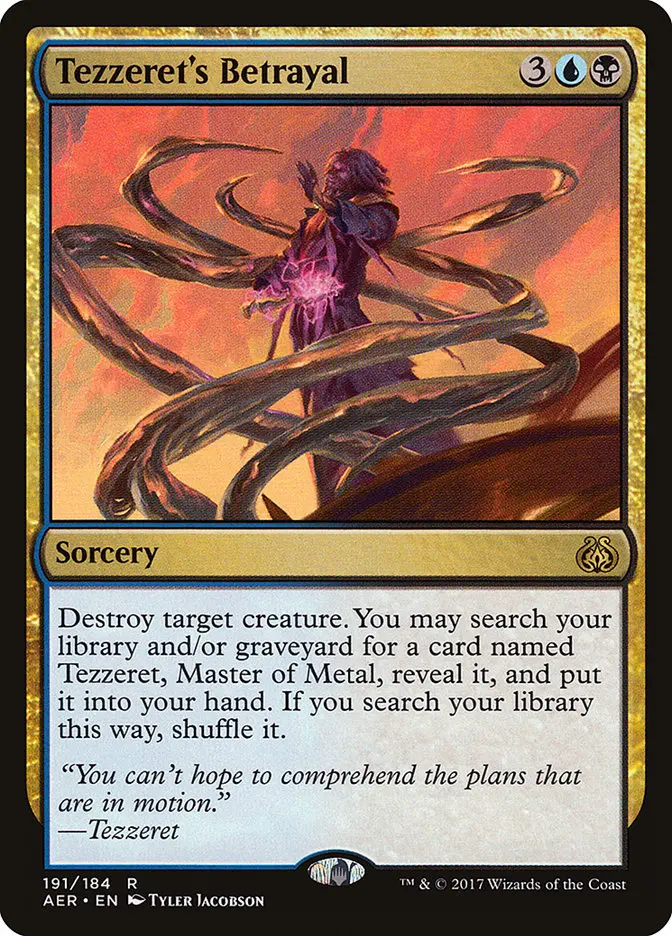 Tezzeret's Betrayal [Aether Revolt] 1