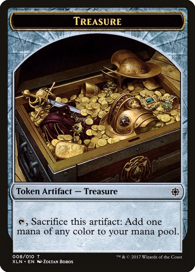 Treasure Token (008/010) [Ixalan Tokens] 1
