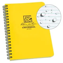 Rite-In-The-Rain - #373 Spiral Notebook, Universal Pattern, Box Of 12 1