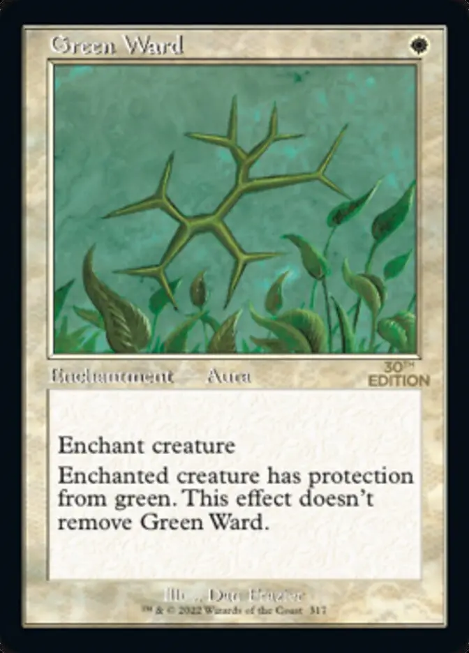 Green Ward (Retro) [30Th Anniversary Edition] 1