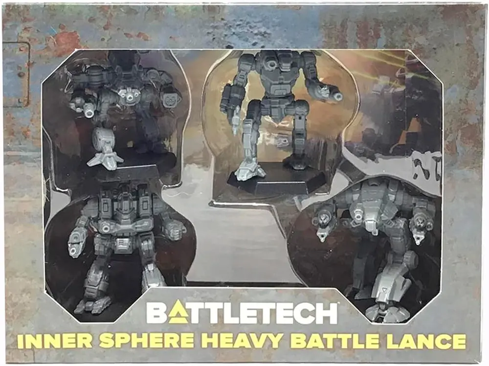Battletech Inner Sphere Heavy Battle Lance 1