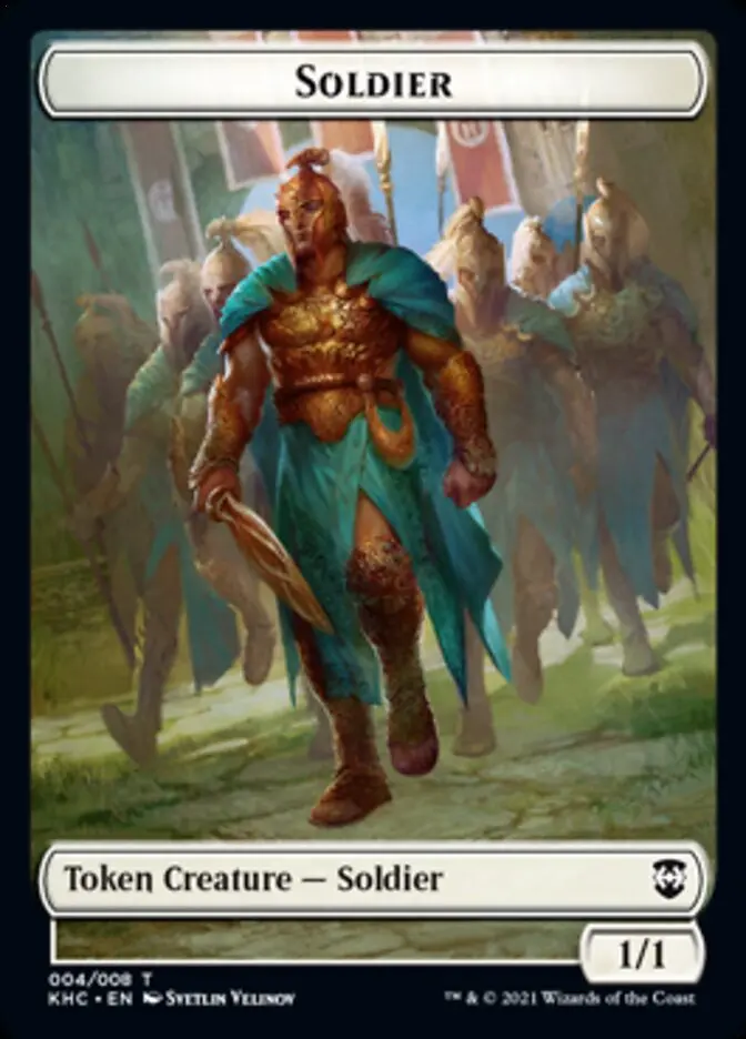 Soldier Token [Kaldheim Commander Tokens] 1
